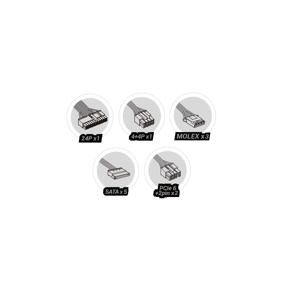 Modular Power Supply MPB650SIM | Mars Gaming