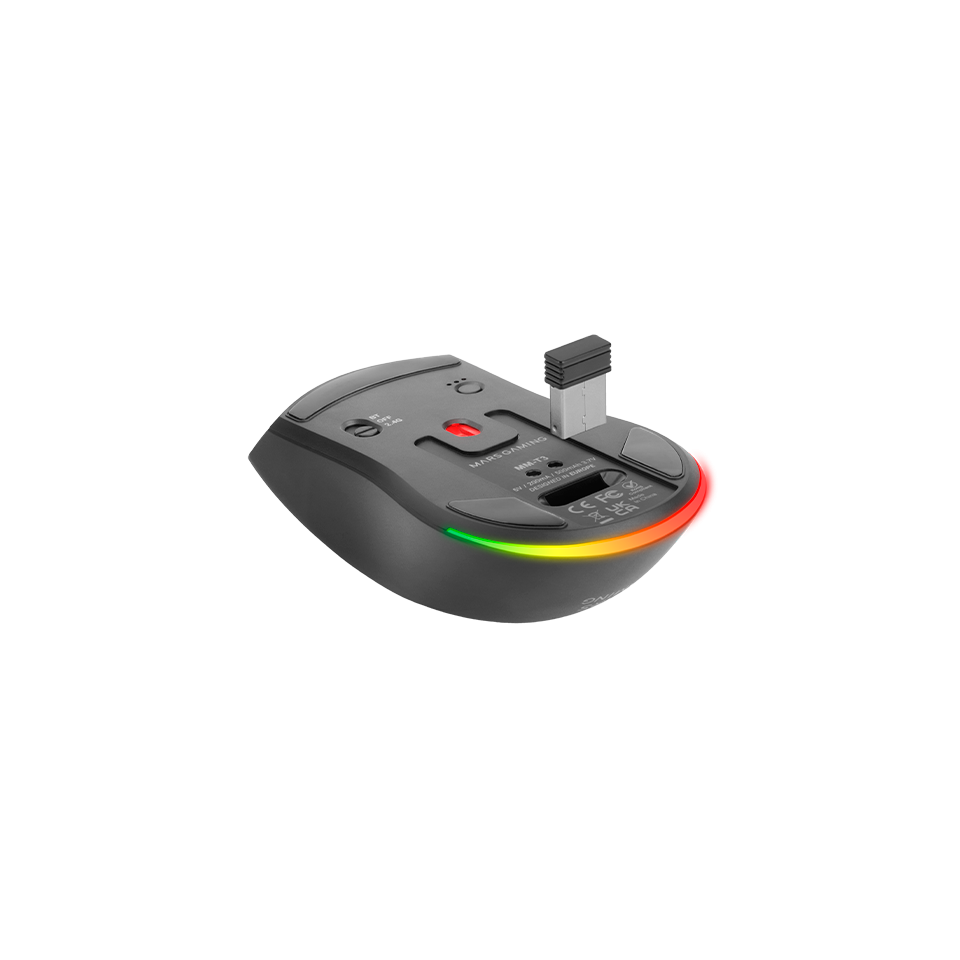 Mouse Wireless Tri-Mode MM-T3