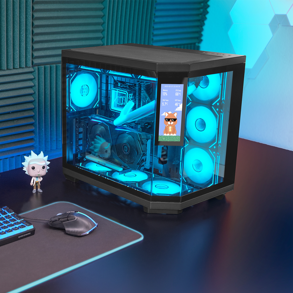 MC-3TCORELCD Gaming Case : Mars Gaming