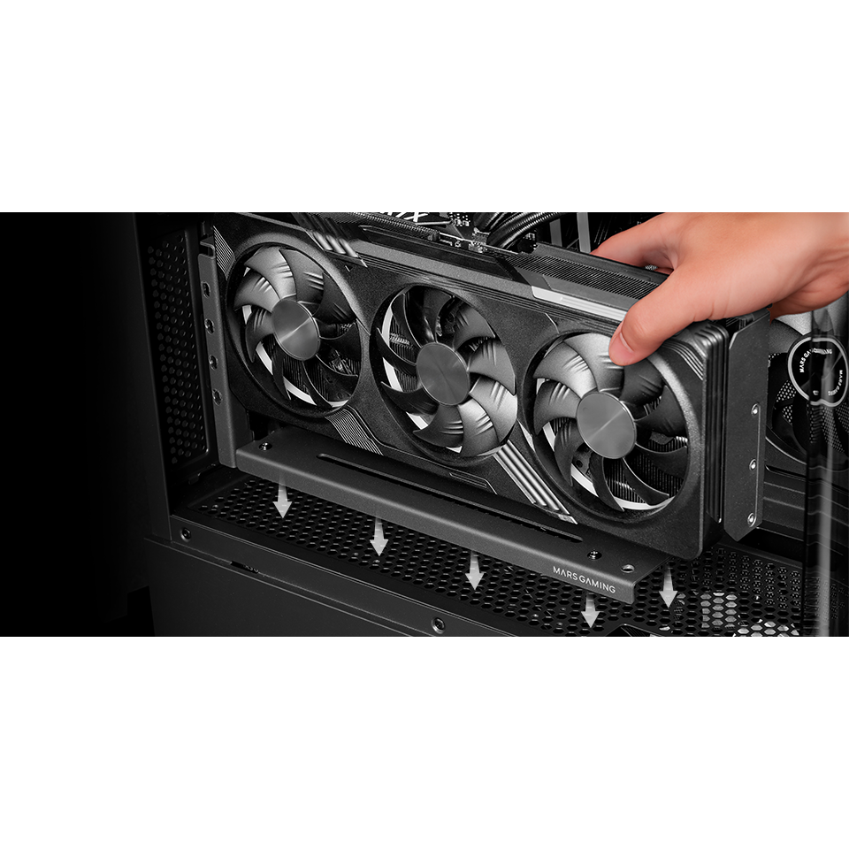 Suporte Vertical para Placas Gráficas MCA-GCV | Mars Gaming