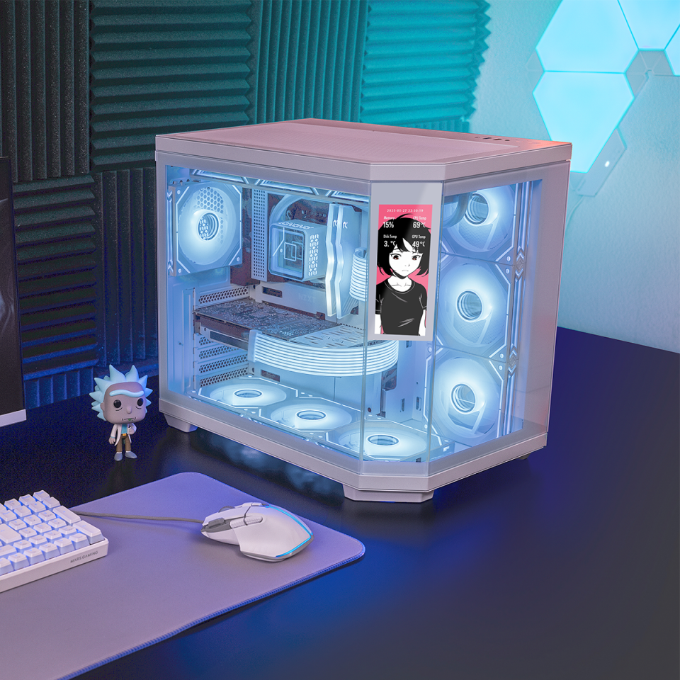 MC-3TCORELCD Gaming Case : Mars Gaming