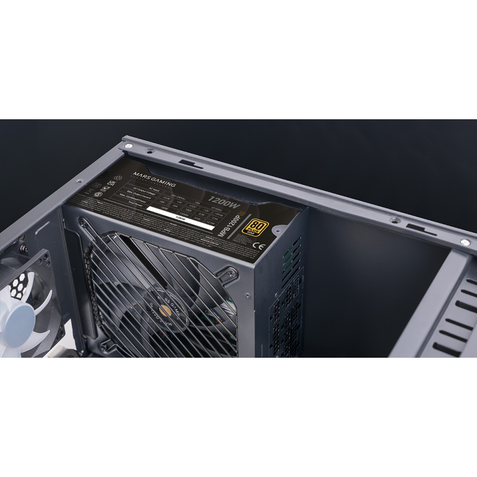 Full Modular Power Supply MPB1200PSI : Mars Gaming