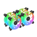 Kit of 4 fans ARGB MF-4A | Mars Gaming