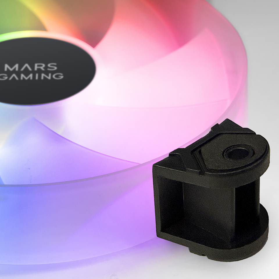 Kit of 4 fans ARGB MF-4A | Mars Gaming