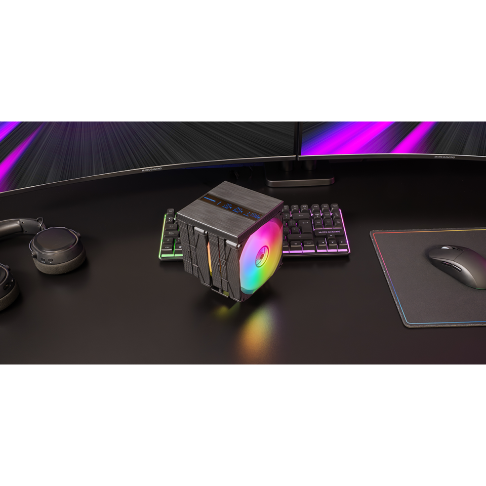 CPU-Kühlkörper MCPU-LCDPRO | Mars Gaming