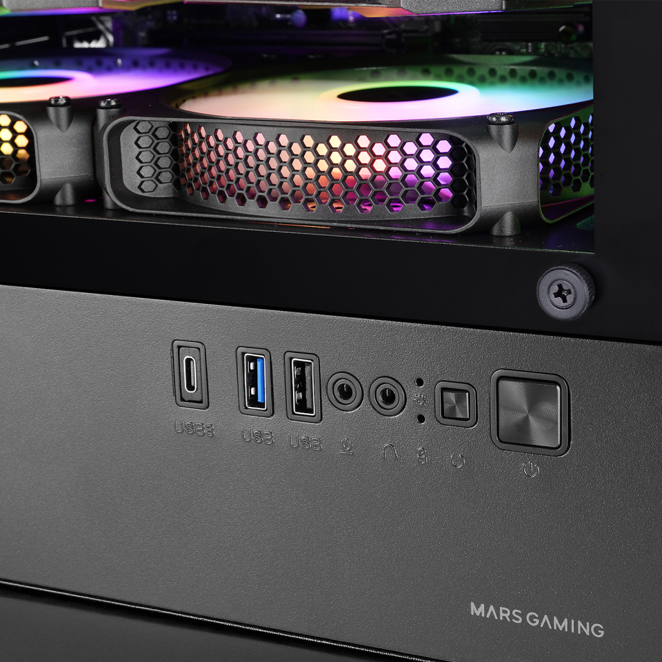 Caja MicroATX MC-VECTOR | Mars Gaming