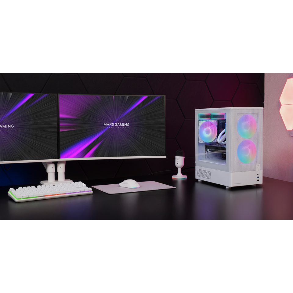 Caixa MicroATX MC-ONYX MicroATX | Mars Gaming