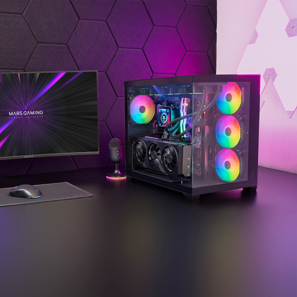 Caja Gaming ATX MCV5 | Mars Gaming