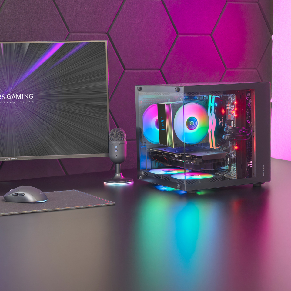 Boîtier MicroATX MC-CUBE | Mars Gaming