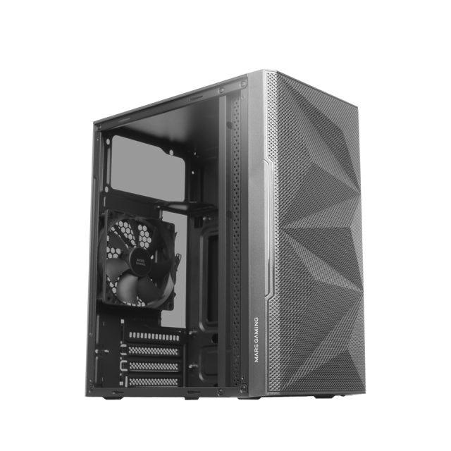 Caixa PC MARS GAMING Torre Gaming Xxl E-Atx Mars Gaming Mc-Neo Branco Vidro  Temperado 5X Ventoinhas 12Cm Sistema Cpu Freezer