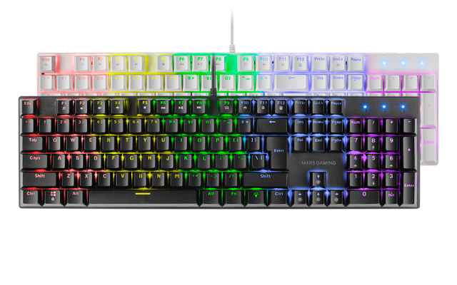 Clavier Gaming Mcanique Pc Tkl Gamer Clavier De Jeu Filaire Azerty, 60%  Clavier Gaming Rtroclair, Anti-ghosting, Switchs Bleu Pour Windows/mac,  Blanc