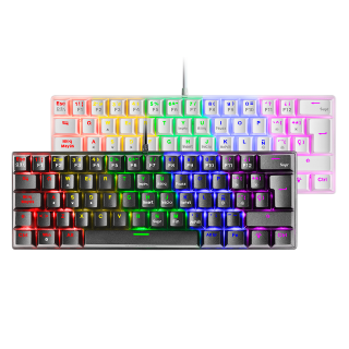 Clavier Gamer mécanique (Outemu Brown Switch) Mars Gaming MKUltra RGB (Rose)