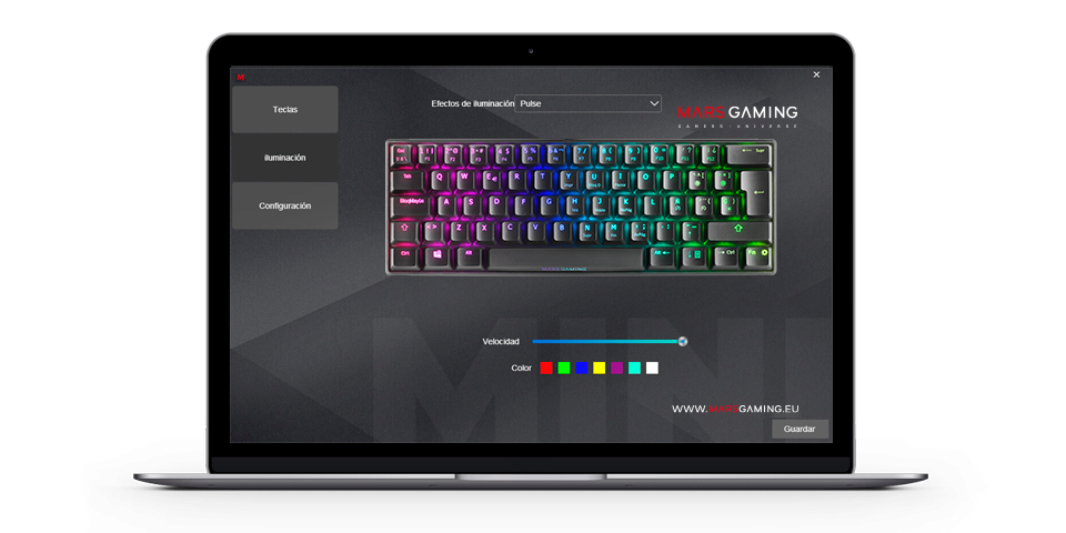 Clavier Gamer Mars Gaming MKMINIRFR Noir Red Switch - PCSTORE MAROC