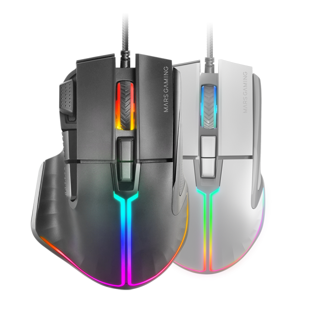 Mars gaming MCPX Mouse E Tastiera+tappetino Per Mouse Gaming