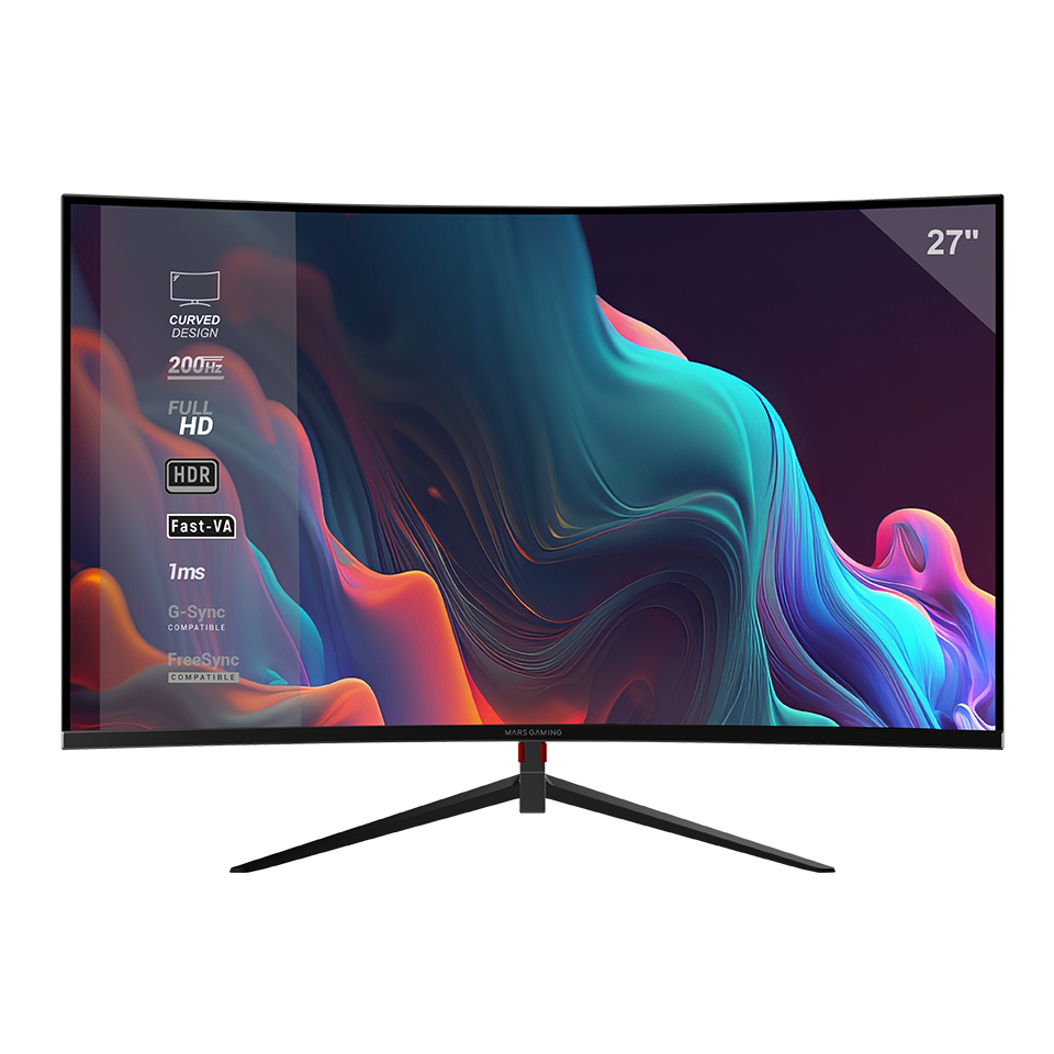 27” FHD CURVED GAMING MONITOR MV-27C